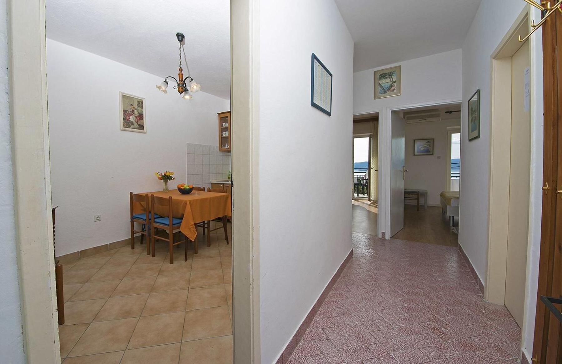 Apartment Panorama Brela Esterno foto